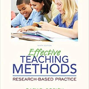 Effective Teaching Methods: Research-Based Practice 9th Edition – PDF ebook
