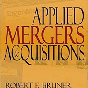 Applied Mergers and Acquisitions by Robert F. Bruner – PDF ebook