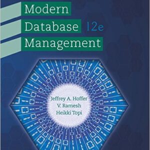 Modern Database Management 12th Edition – PDF ebook