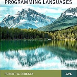 Concepts of Programming Languages 12th Edition by Robert W. Sebesta – PDF ebook