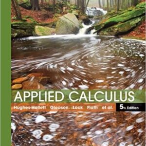 Applied Calculus 5th Edition by Deborah – PDF ebook