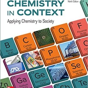 Chemistry in Context 9th Edition – PDF ebook