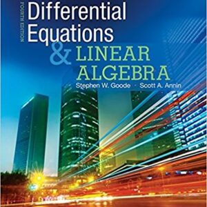 Differential Equations and Linear Algebra 4th Edition – PDF ebook