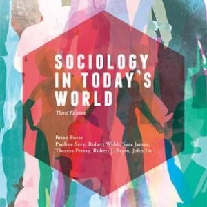 Sociology in Todays World 3th Australia Edition – PDF ebook