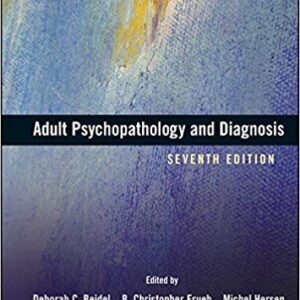 Adult Psychopathology And Diagnosis 7Th Edition – PDF ebook
