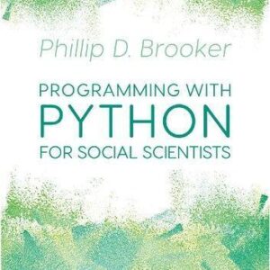 Programming With Python For Social Scientists – PDF ebook