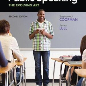 Public Speaking The Evolving Art 2nd Edition – PDF ebook