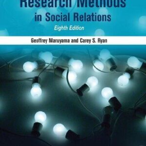 Research Methods In Social Relations 8Th Edition – PDF ebook