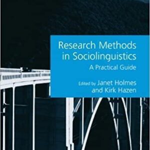 Research Methods In Sociolinguistics A Practical Guide – PDF ebook
