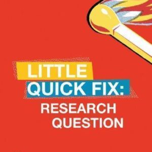 Research Question Little Quick Fix – PDF ebook