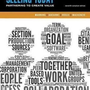 Selling Today Creating Customer Value 7Th Edition – PDF ebook