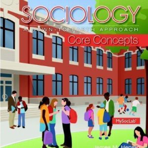 Sociology A Down To Earth Approach Core Concepts 6Th Edition – PDF ebook