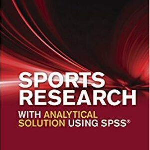 Sports Research With Analytical Solution Using Spss – PDF ebook