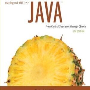 Starting Out With Java From Control Structures Through Objects 6Th Edition – PDF ebook