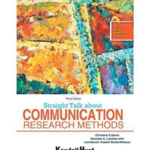 Straight Talk About Communication Research Methods 3Rd Edition – PDF ebook