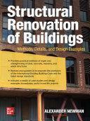 Structural Renovation Of Buildings Methods Details And Design Examples 2Nd Edition – PDF ebook