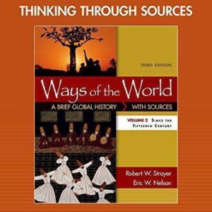 Thinking Through Sources For Ways Of The World Volume 2 3Rd Edition – PDF ebook