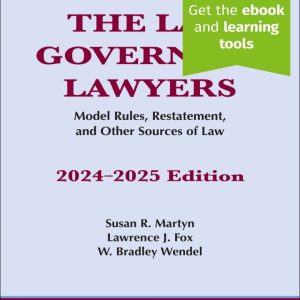 The Law Governing Lawyers 2024-2025
