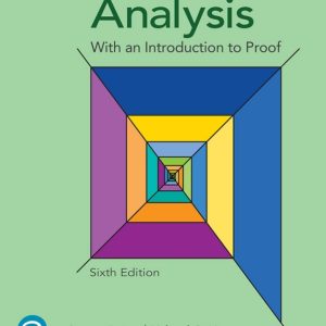 Analysis with an Introduction to Proof 6th Edition