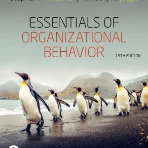 Essentials of Organizational Behavior 15th Edition
