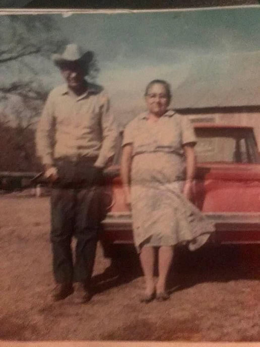 Chief Gary Batton's Grandparents: Henry Clay and Cillian Bertha Bell (Carnes) Clay
