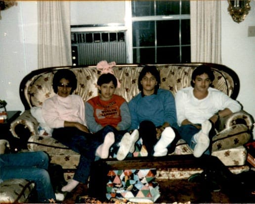 Chief Gary Batton with his Mom, Dolly (L), and siblings (L-R): Brenda, Gary and Fred