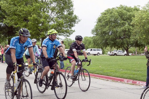 Chief Batton participates in the Trail of Tears Bike Ride