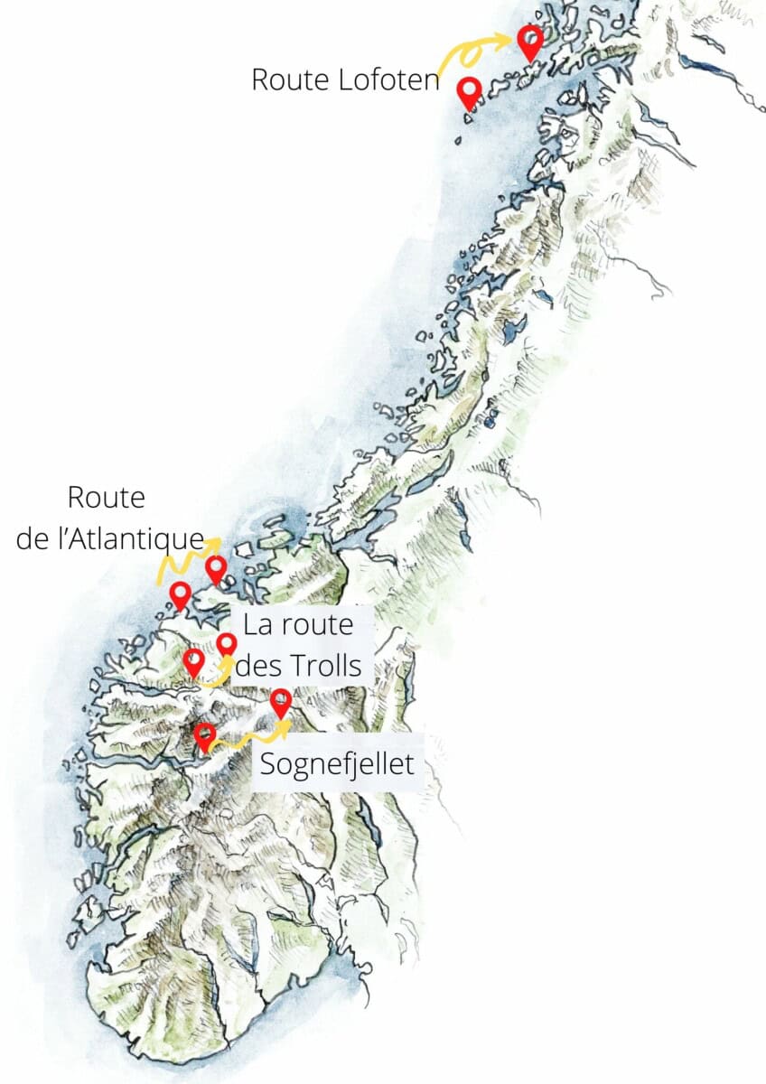 Road trip Norvège : les plus belles routes en Norvège