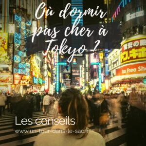 où dormir pas cher Tokyo