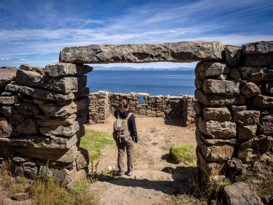 Site incas isla del sol