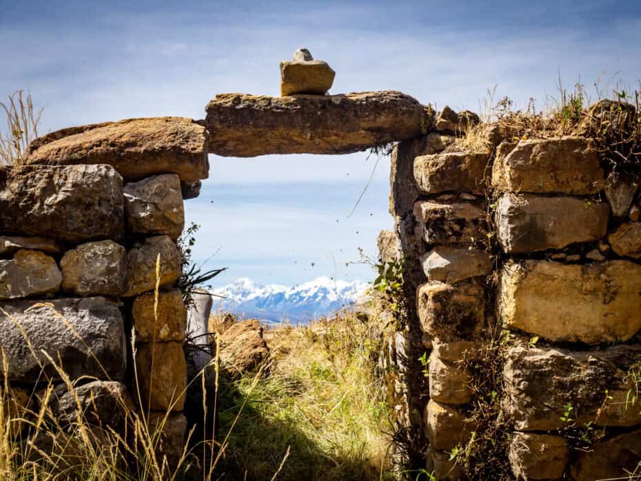 porte site Incas isla del sol
