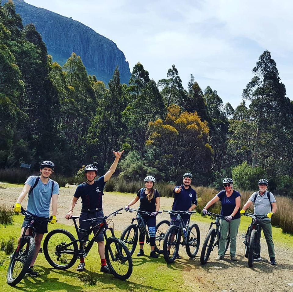 Mountain Bike Riding, Hobart, Tasmania, Mt Wellington