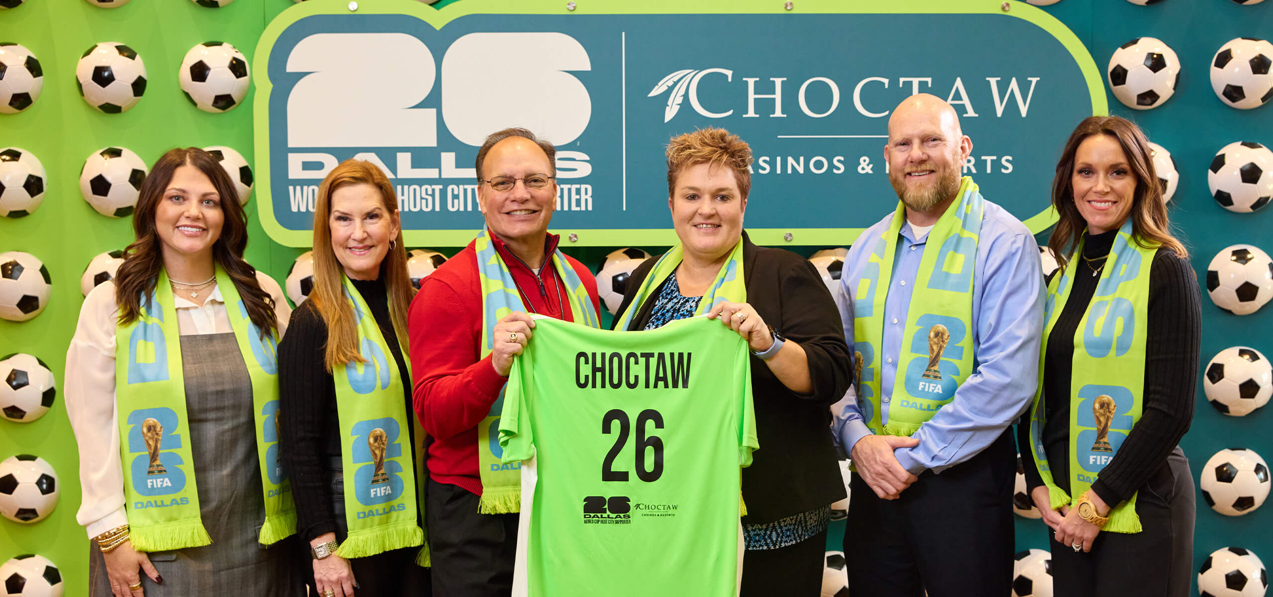 CHOCTAW ANNOUNCED AS OFFICIAL DALLAS WORLD CUP 2026 HOST CITY SUPPORTER