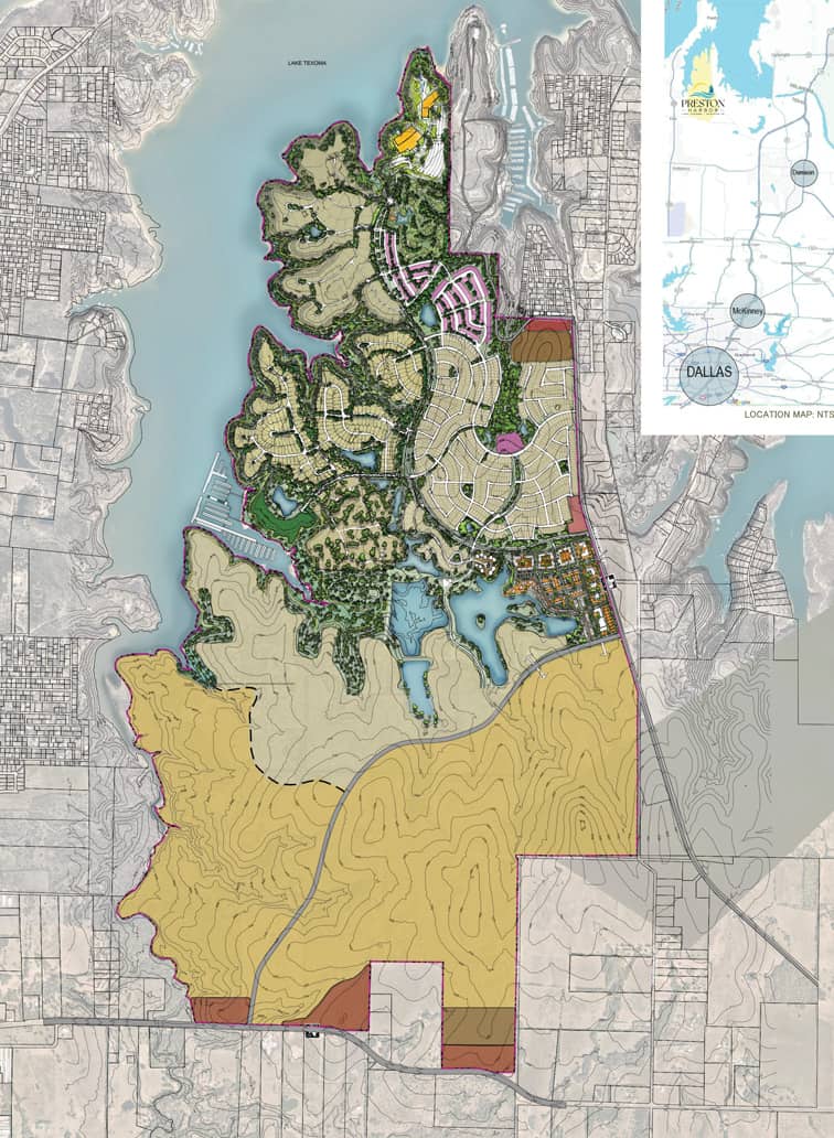 Preston Harbor Master Plan Map