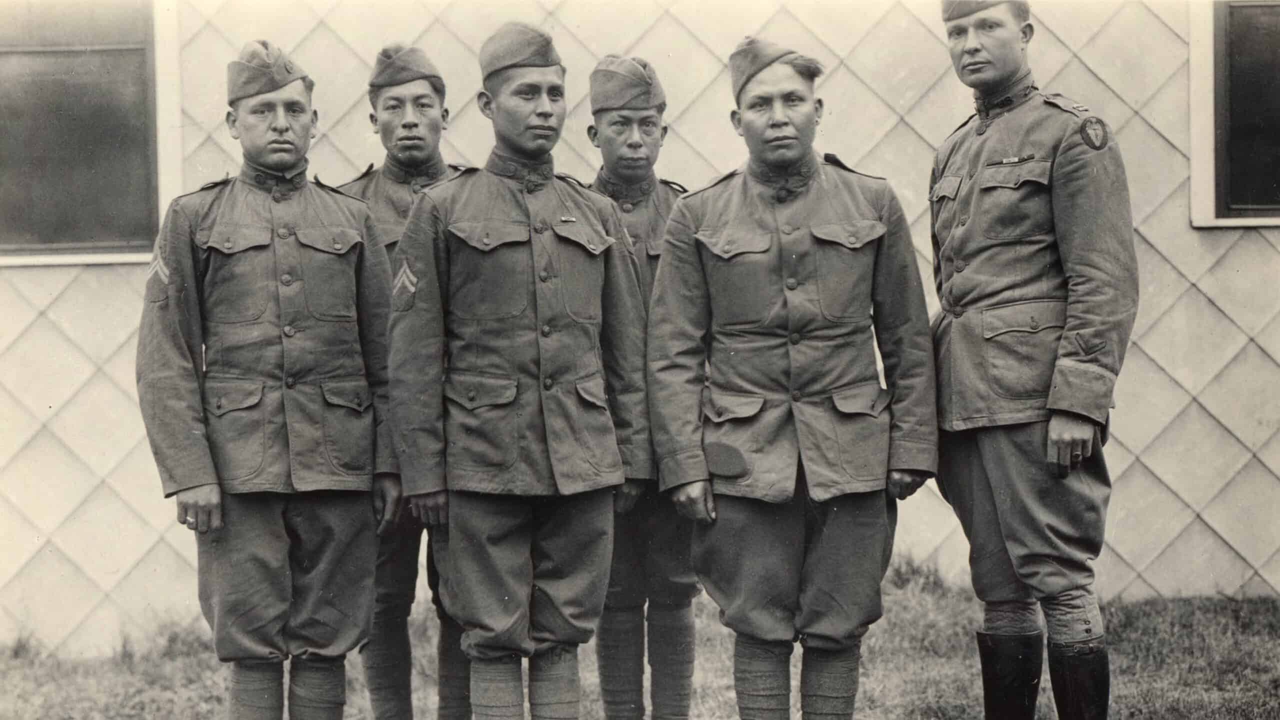 WWI Code Talkers in uniform