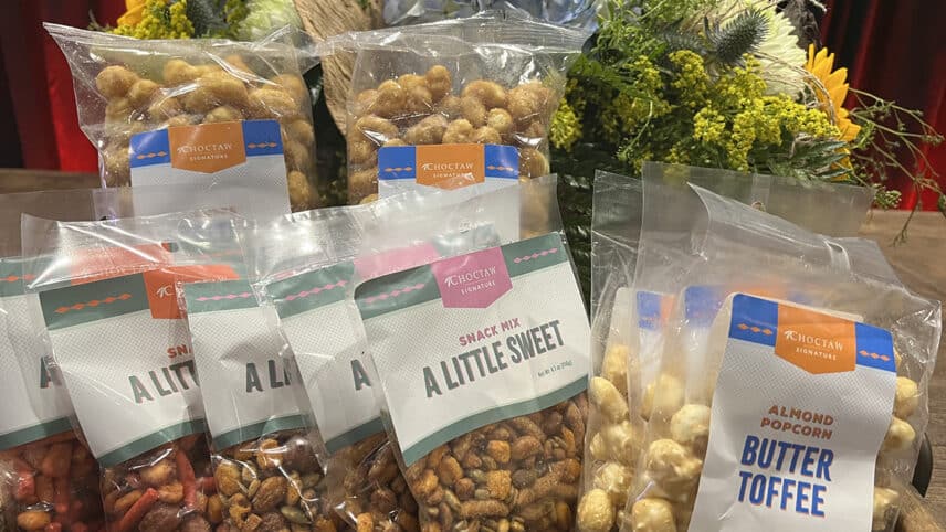 Choctaw Signature Line products exclusively at Choctaw Travel Plazas