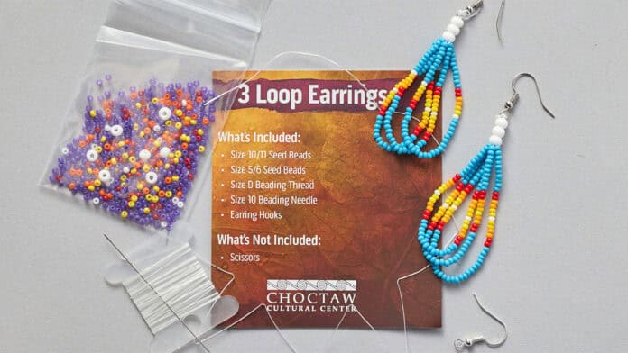 Virtual Workshop - Three Loop Earrings Hvshi product kit