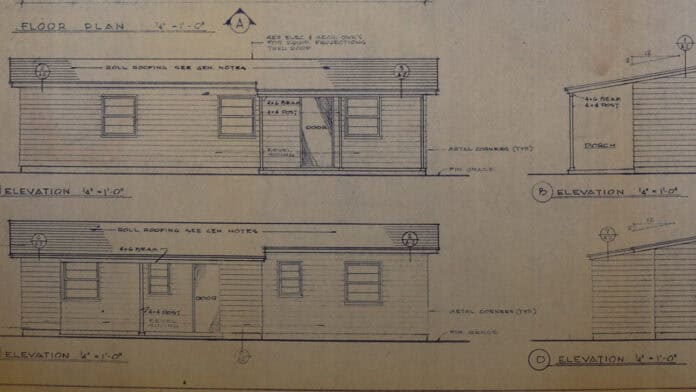 A copy of a drawing.