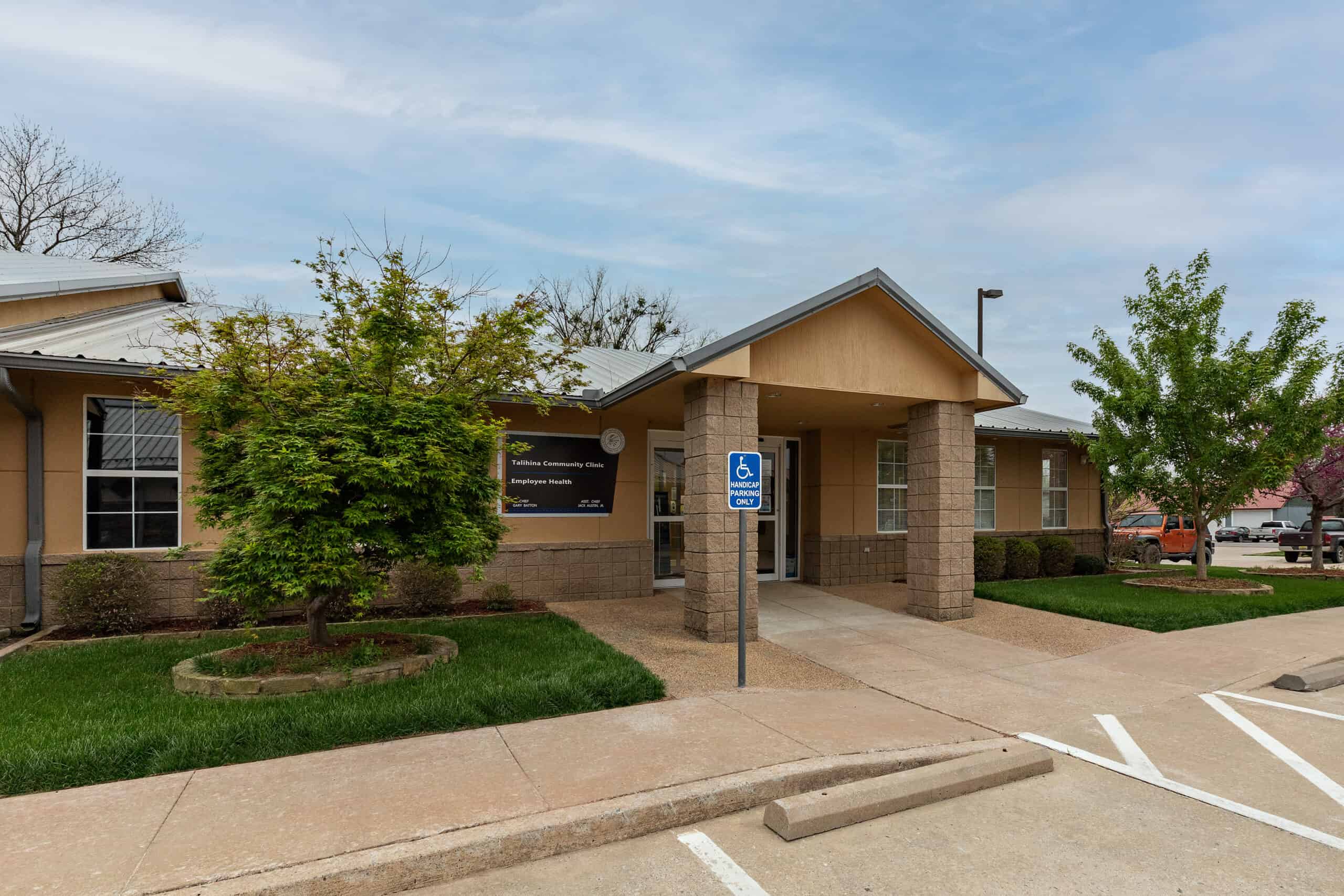 Talihina Community Clinic entrance