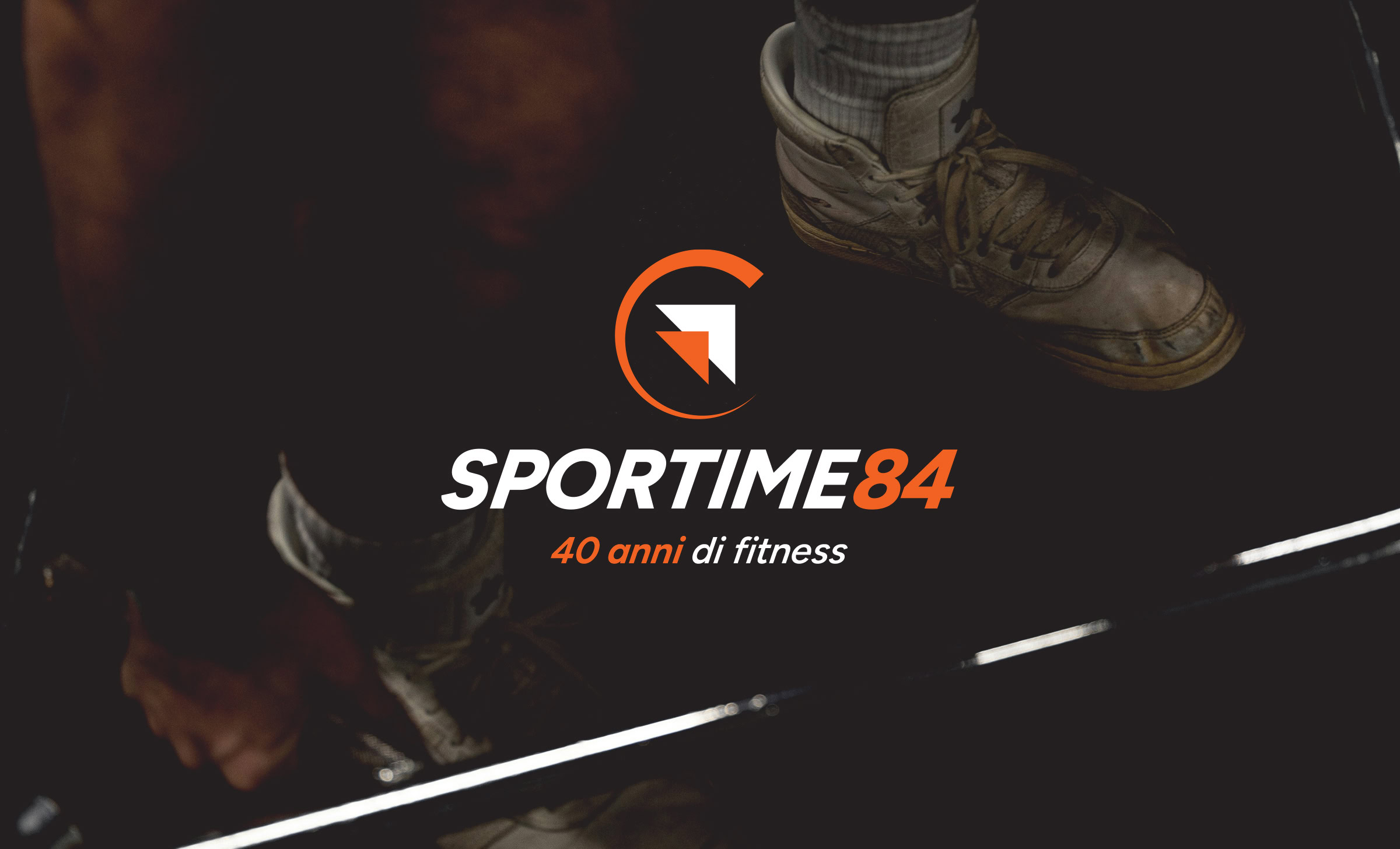 Il nuovo logo si presenta in maniera più dinamica e fresca, rappresentando meglio quello che la palestra Sportime 84 significa per i suoi clienti.