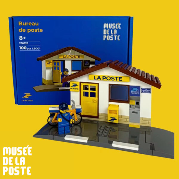 Musée de La Poste : un bureau de poste en briques LEGO et en édition limitée