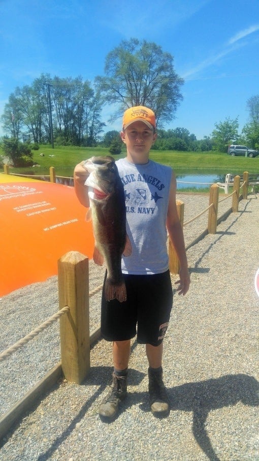 Catch and Release Fishing at Indian Creek Campground