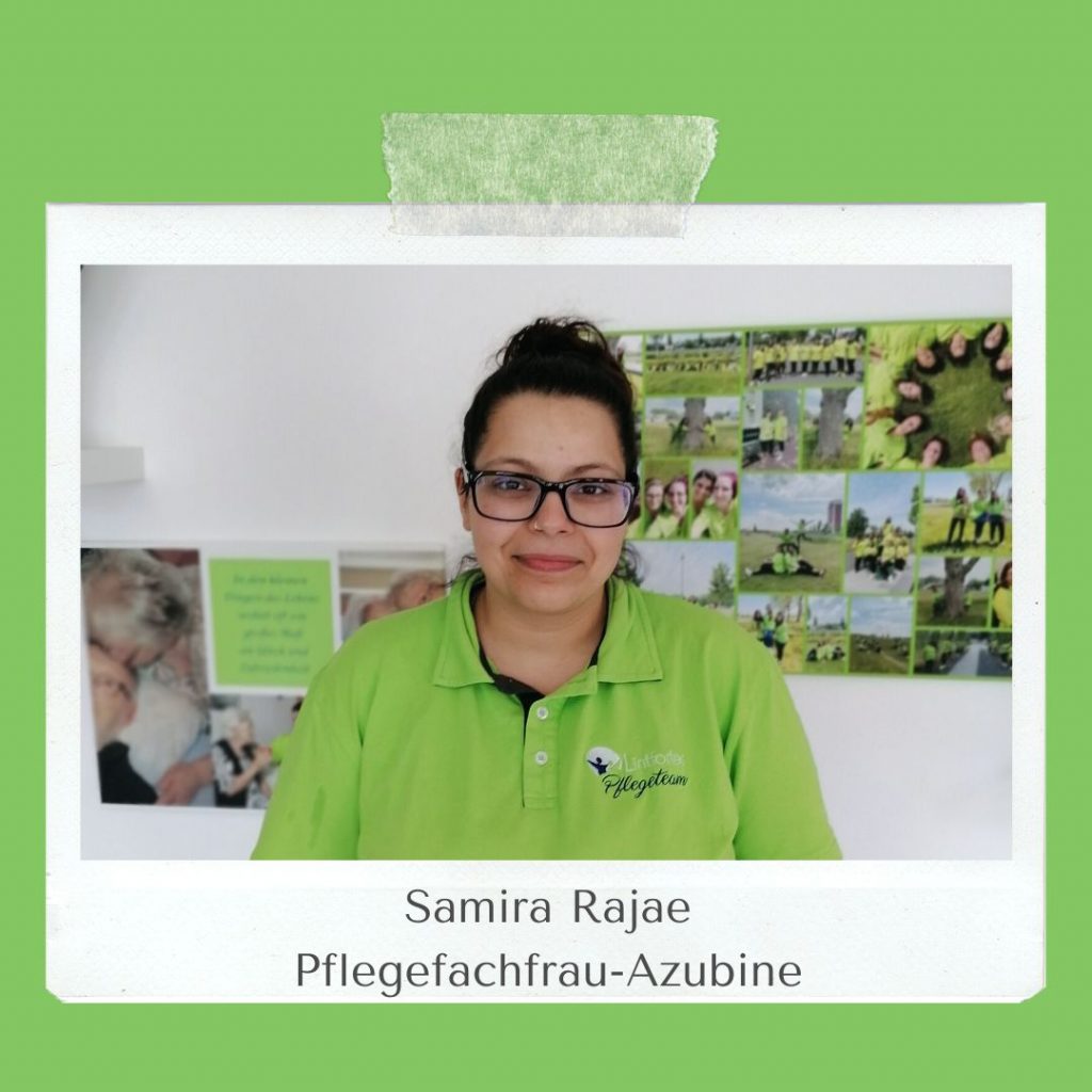Pflegefachfrau Azubine Samira