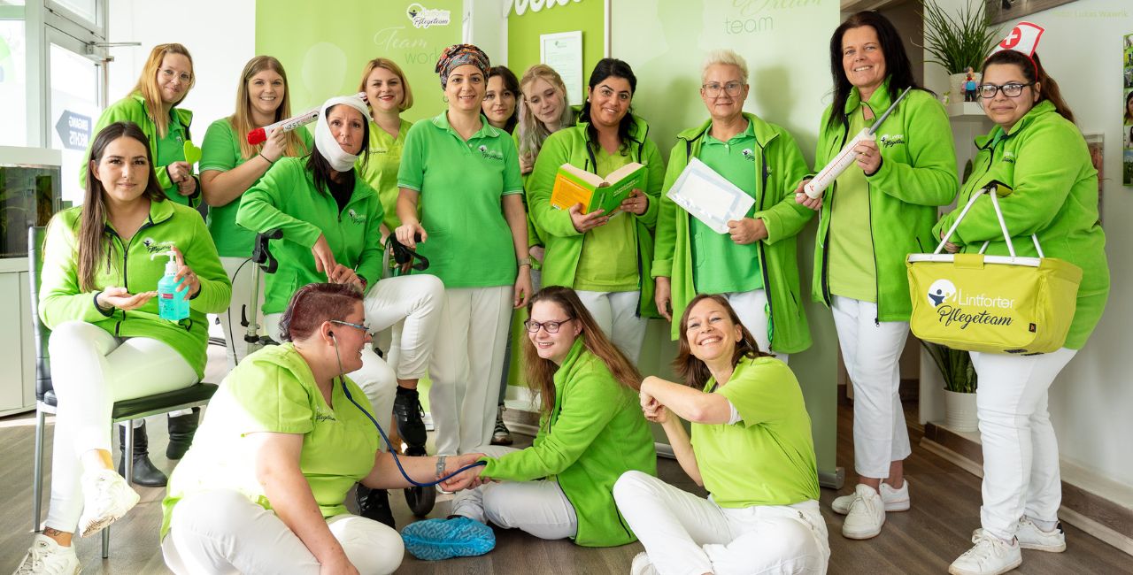 Das Lintforter Pflegeteam