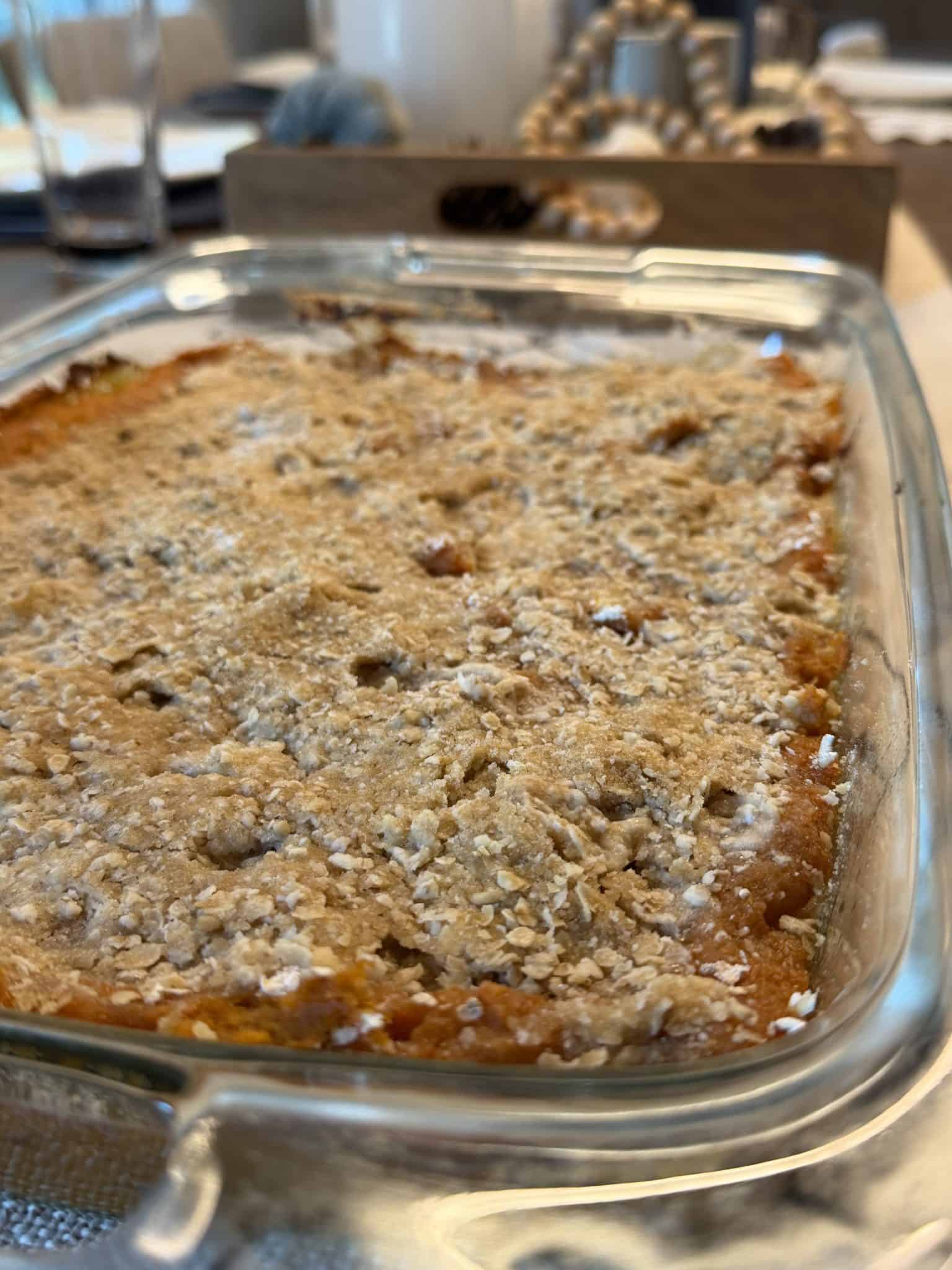 Healthier Sweet Potato Casserole