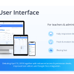 New Teacher & Administrator Interface