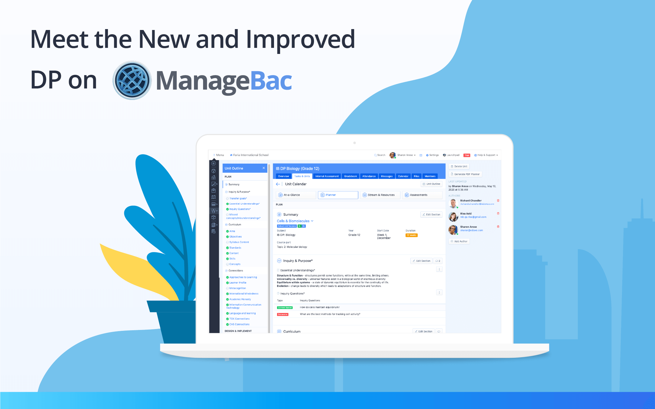 Meet The New And Improved Dp On Managebac