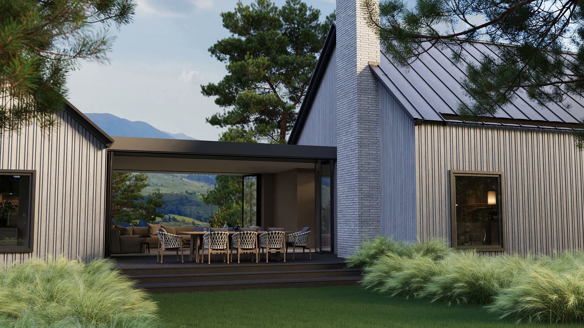 Composite Cladding Collections | Board Batten | Smoked Oak | Millboard