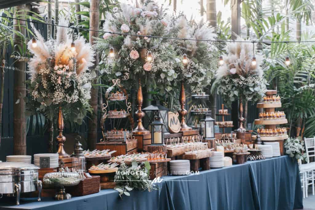 งานแต่งงาน Cocktail + Buffet @ บ้านใน