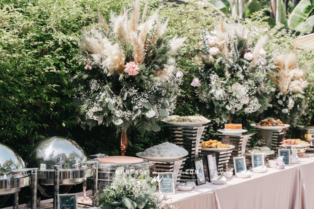 งานแต่งงาน Cocktail + Buffet @ บ้านใน